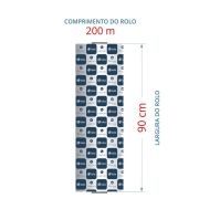 Entretela Não Tecido para Bordado Rasgável 30g 90cm x 200m Off White