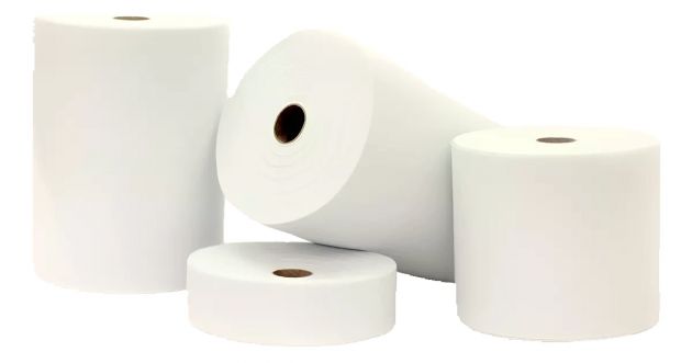Entretela Não Tecido para Bordado Rasgável 70g 30cm x 100m Off White