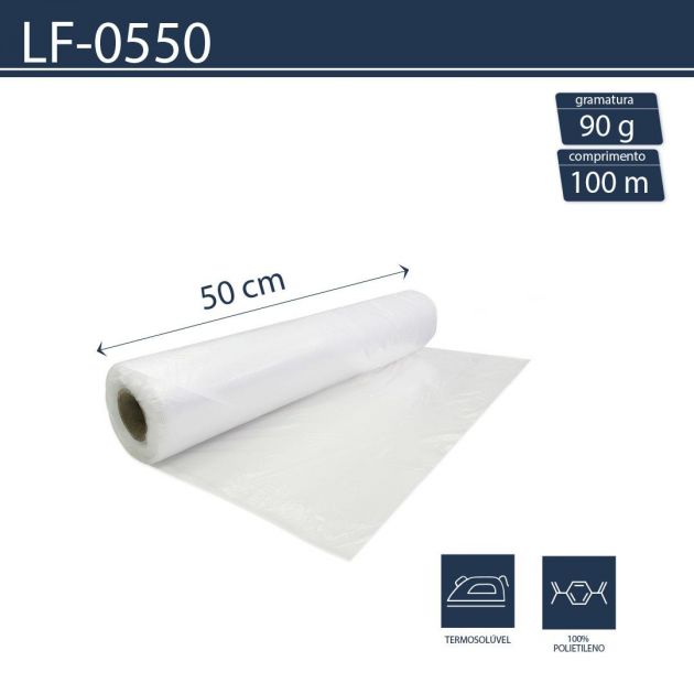 Filme Plástico Mágico para Bordado 45g 50cm x 100m
